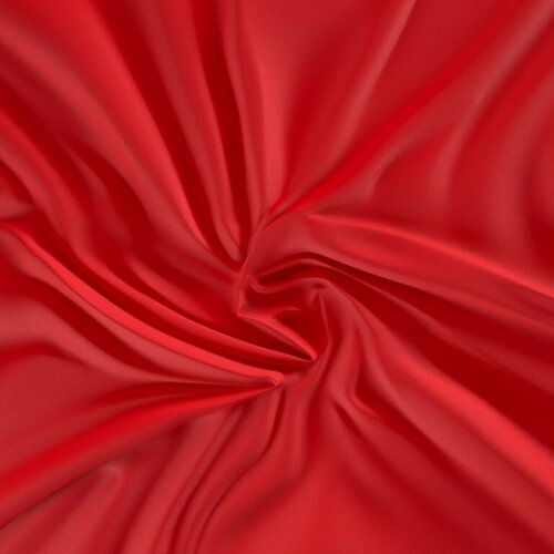 Простирадло Kvalitex сатинове на гумці червоне, 80 х 200 см