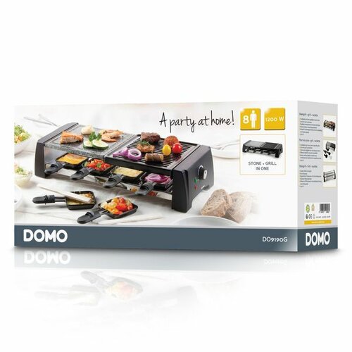 DOMO DO9190G raclette gril 2v1