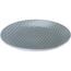 Flacher Keramikteller Sea, 27 cm, Grau