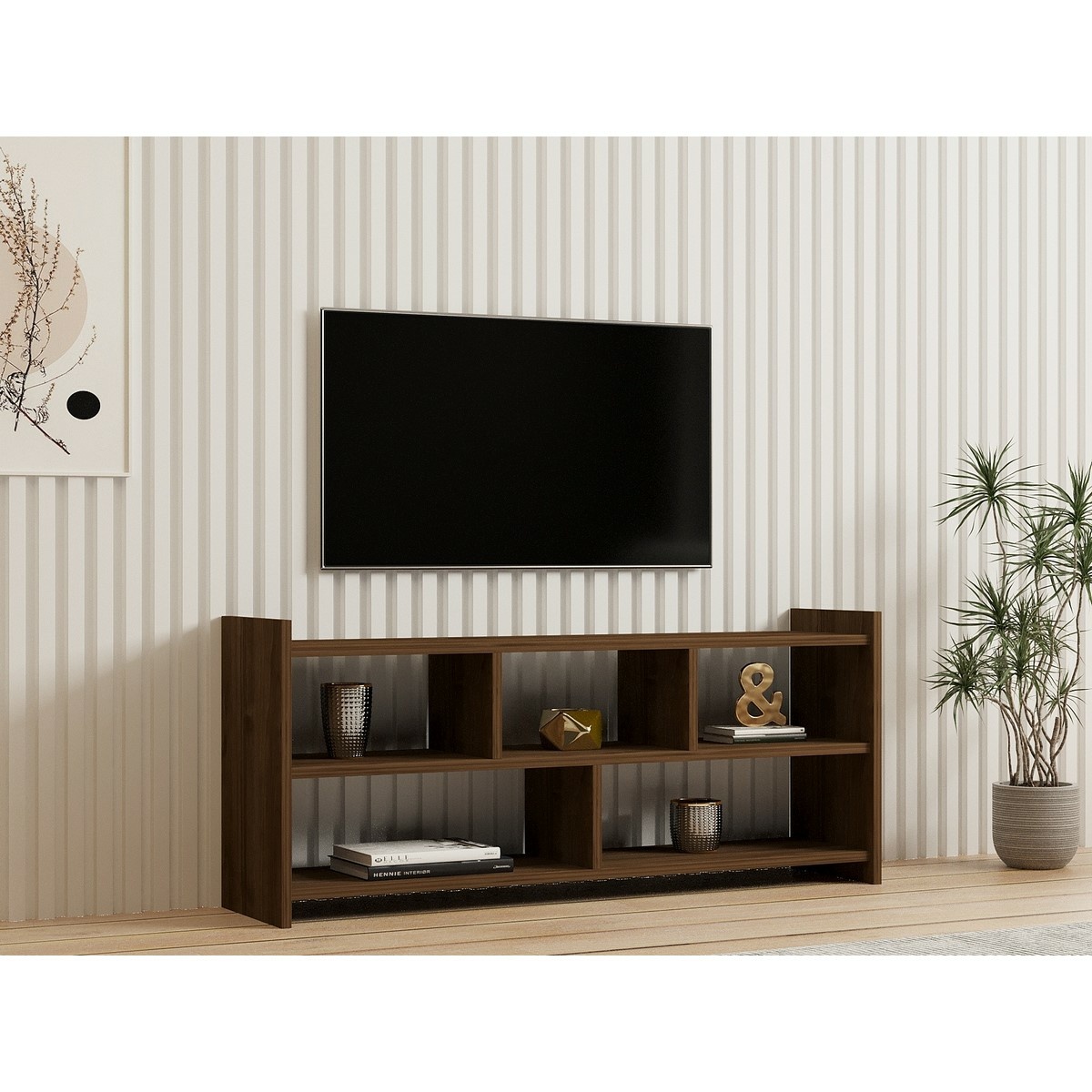 Televízny stolík Pera Walnut