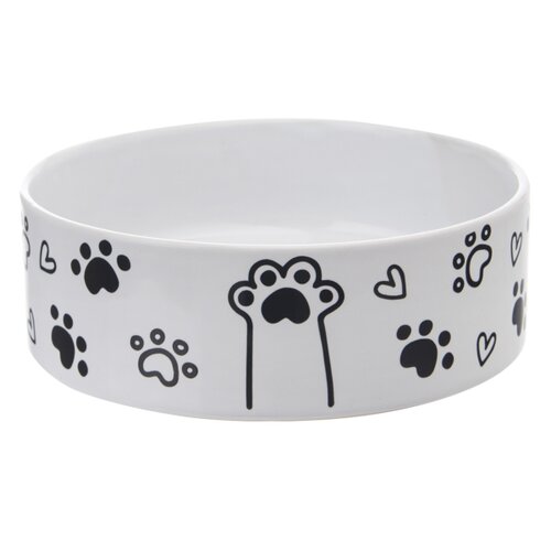 Castron ceramic pentru câini Orion Animăluțe, 15 cm