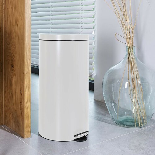 Alda Kosz na śmieci z pedałem Freedom Fresh 30 l, biały
