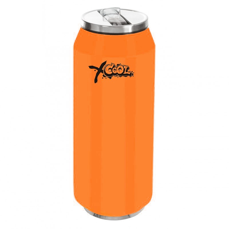 Termoska v tvare plechovky 0,5 l, oranžová