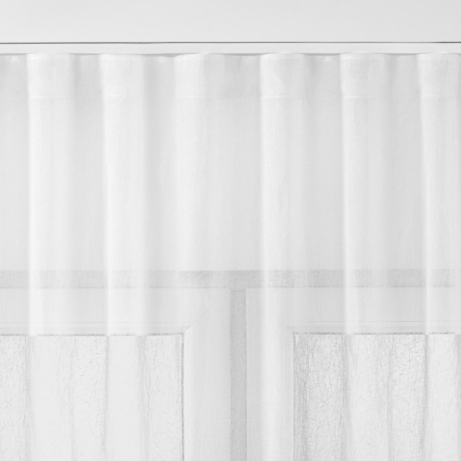 Homede Záclona Kresz Wave Tape, bílá, 140 x 175 cm - thumb (4)