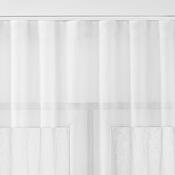 Homede Záclona Kresz Wave Tape, biela, 140 x 175 cm