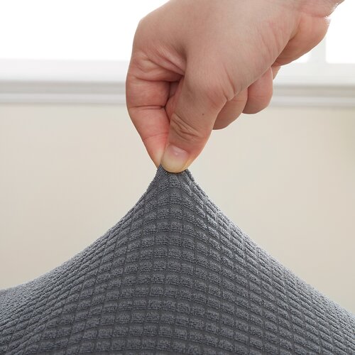 4Home Stretch prevleka za stol Magic clean svetlo siva, 45 - 50 cm, komplet 2 kosov