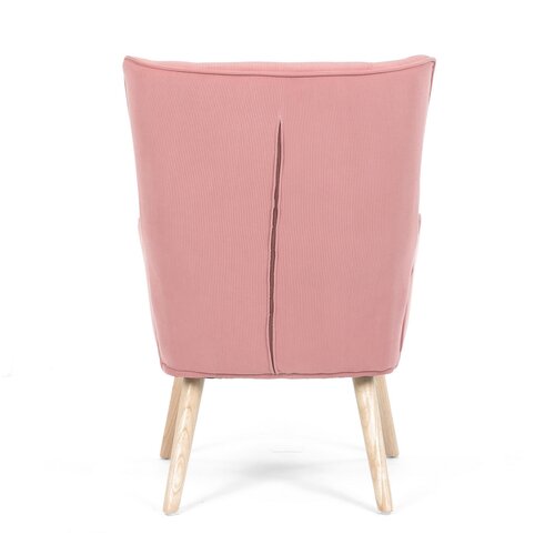 Fotoliu cu spătar înalt PINK2, roz