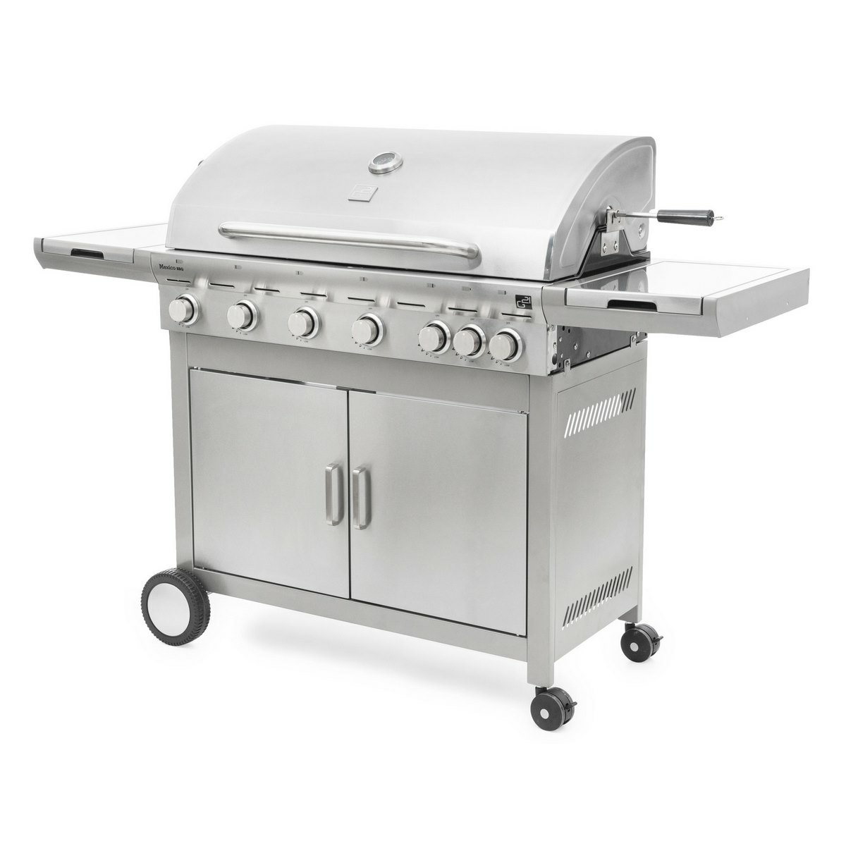 Grill gazowy G21 Mexico BBQ Premium line, 7 palników + gratis reduktor ciśnienia