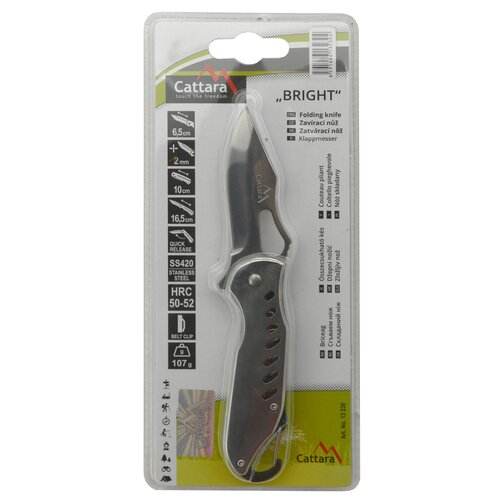 Cattara Schließmesser BRIGHT mit Sicherheitsverschluss, 16,5 cm