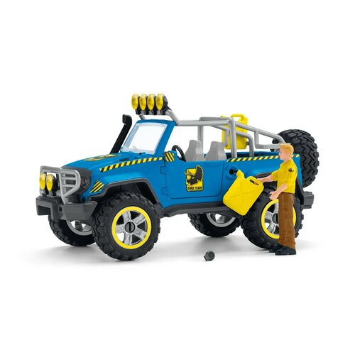 Schleich 41464 Позашляховик з відкритим вольєромдля динозавра