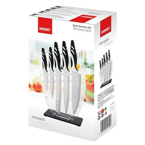 Banquet 5-częściowy zestaw noży Prisma Bianca