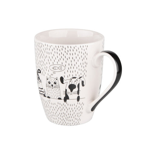 Altom Cool Friends porcelán bögre, 300 ml