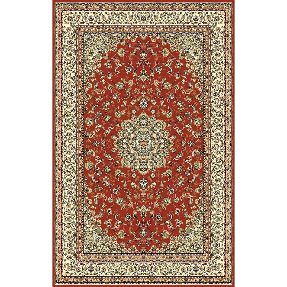 Habitat Kusový koberec Brilliant floral červená, 160 x 230 cm