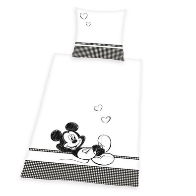 Pościel Mickey Mouse partner new, 140 x 200 cm, 70 x 90 cm