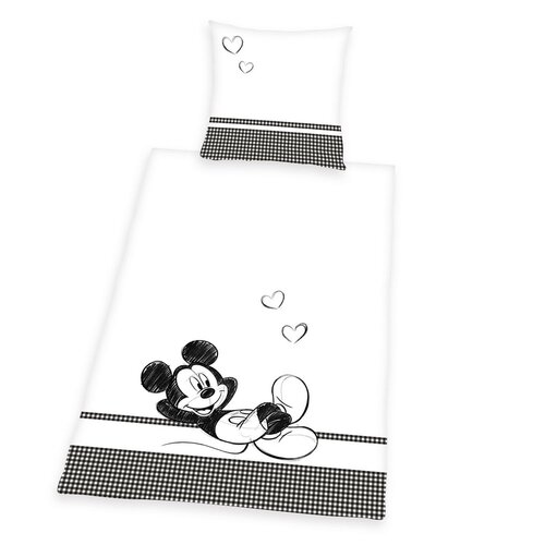 Pościel Mickey Mouse partner new, 140 x 200 cm, 70 x 90 cm