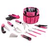 Sixtol Set vrtnega orodja Garden pink, 10 kosov