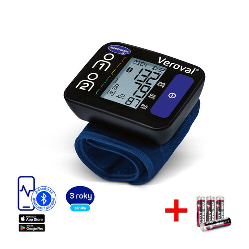 Hartmann Veroval Manometru pentru încheieturamâinii Compact Connect BPW26