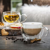 4Home Hot&Cool thermo cappuccino pohár  280 ml, 2 db
