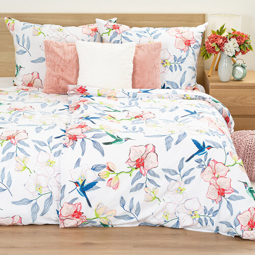 Lenjerie de pat din bumbac 4Home Orchid Paradise ,140 x 200 cm, 70 x 90 cm