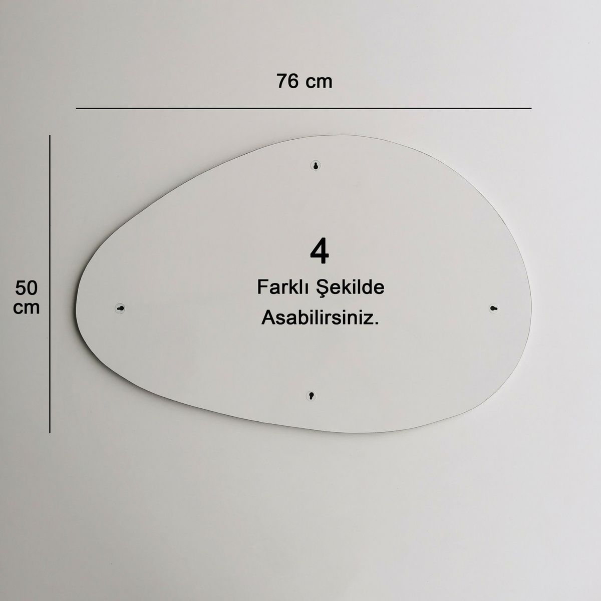 Zrkadlo Porto Ayna 76 x 50 cm