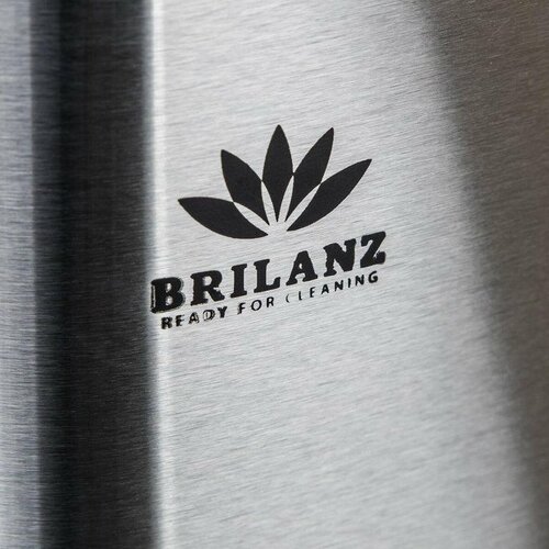 Brilanz Koš na tříděný odpad Savery, 2 x 20 l, nerez