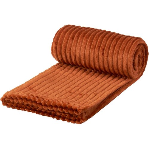 Deka Stripes Terracotta, 130 x 160 cm
