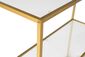 Dekorativer Tisch Berra Gold