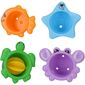 Set jucării de baie Panda, 5 buc, de la 4 luni