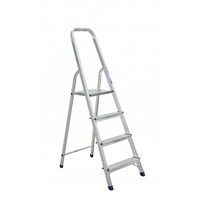 Alumet AM 704 Alumínium egyoldalas lépcsőfokok, 3plusz 1, 4 lépcsőfok, 81 cm