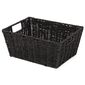 Coș împletit manua Compactor ETNA, 31 x 24x 14 cm, negru