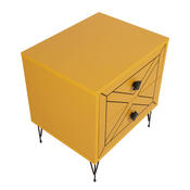 Stolik nocny Luna Yellow
