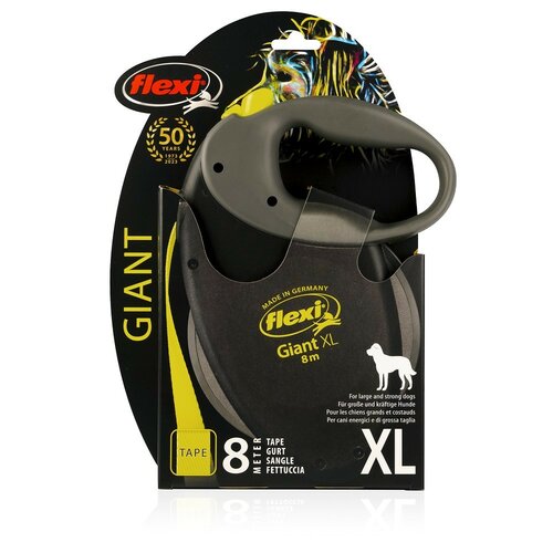Flexi öntekercselő póráz Giant XL, 8 m, 50 kg-tól