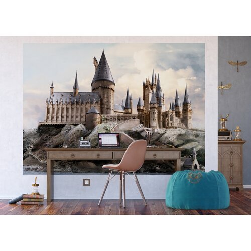 Dětská fototapeta Harry Potter Hogwarts 252 x 182 cm, 4 díly