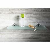 SAPHO XR009 X-Round Halterungen für Glasregale 8 mm, silberfarben