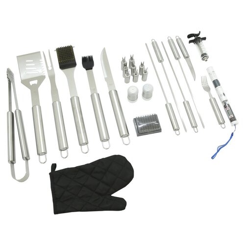 Set ustensile de grătar Cattara 13102, 27 buc.