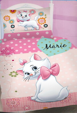 Detské bavlnené obliečky Mačička Marie 140x200, 70