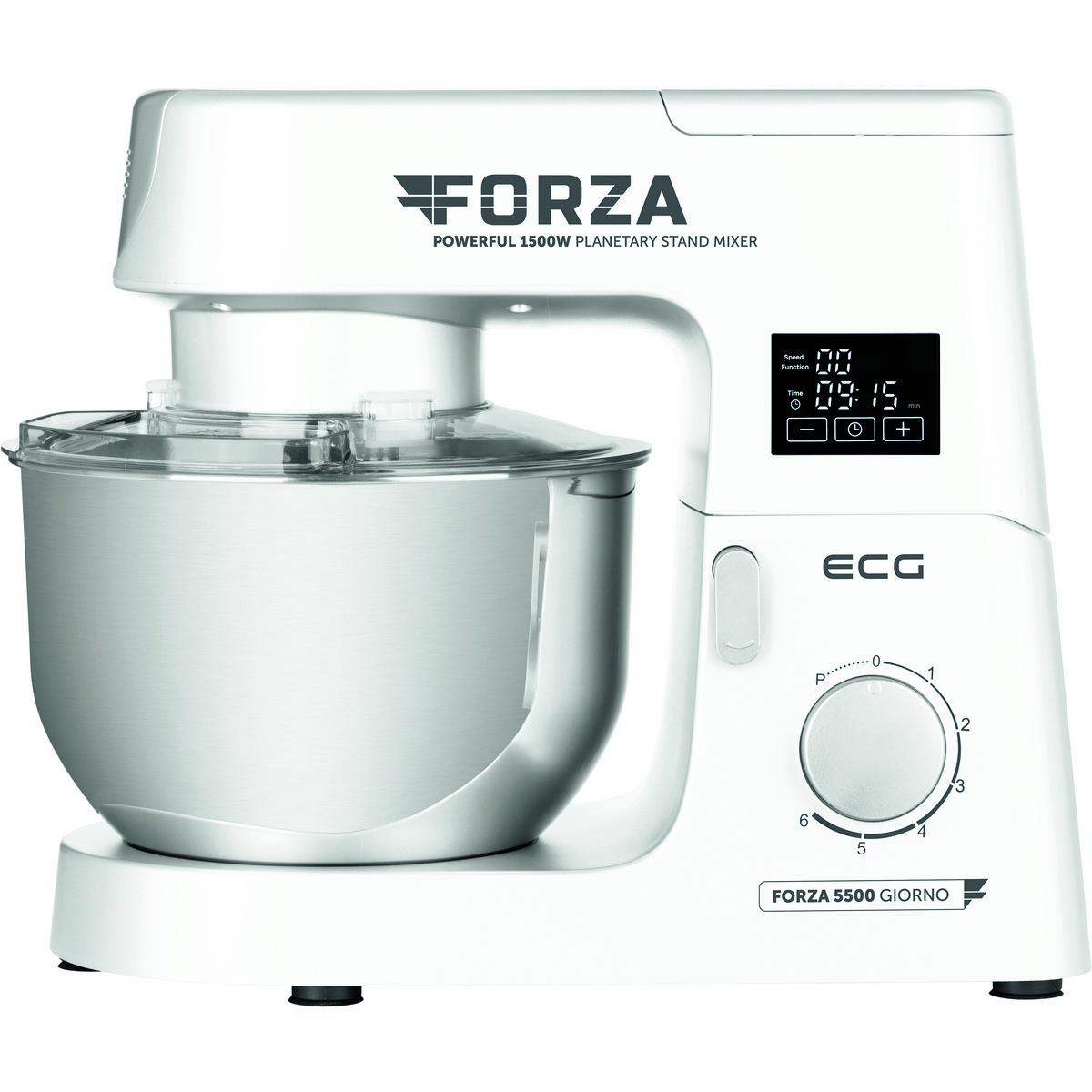Levně ECG Forza 5500 kuchyňský robot Giorno Bianco