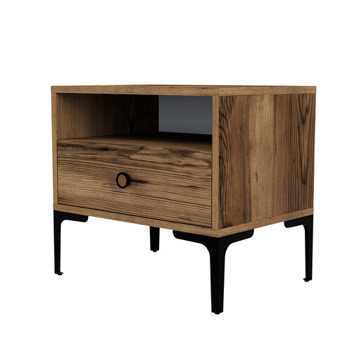 Stolik nocny Lisbon Walnut