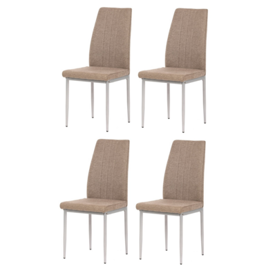 Set de scaune de sufragerie DCL-379 BR2, 4 buc.