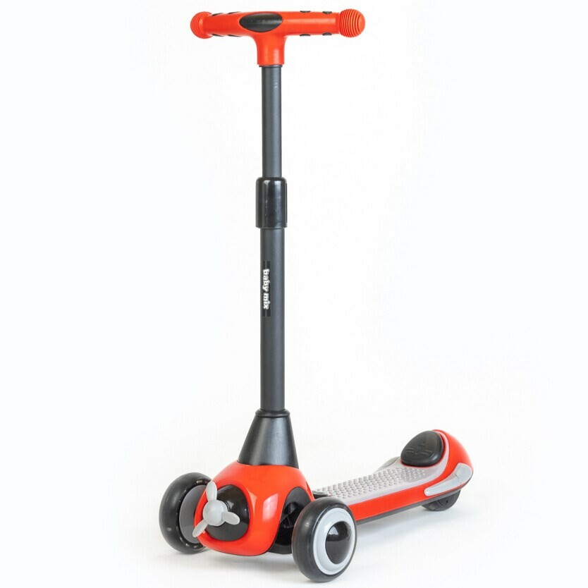Baby Mix Detský elektrický skúter Moovi , červený