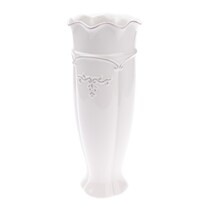 Keramická váza Renaissance bílá, 30 cm