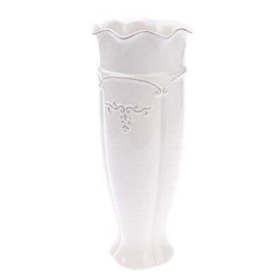 Keramična vaza Renaissance bela, 30 cm