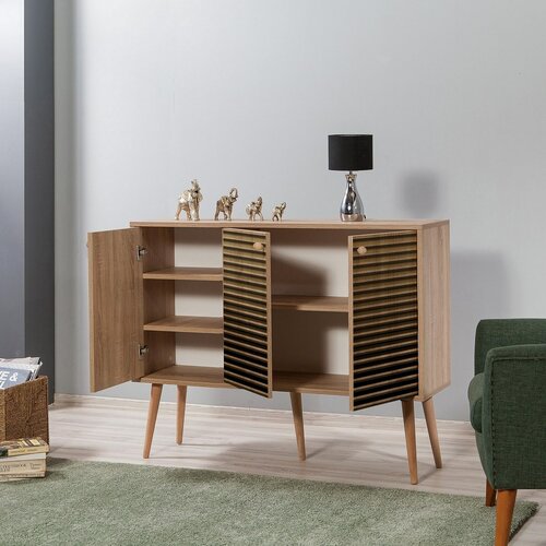 Schrank Mega Stripes Sonoma Oak