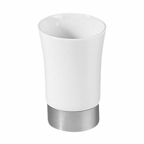 SAPHO 1308-33 Justy pohár na postavenie, keramika/nerez