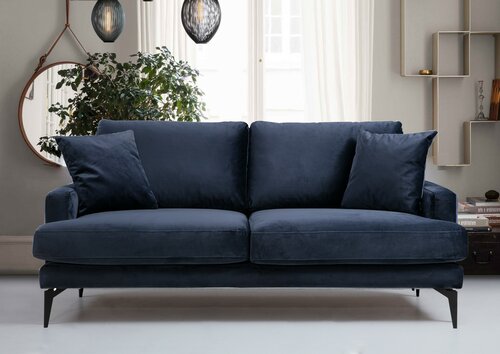 Canapea Papira 2 Navy Blue