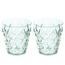 Koziol 2-delni set kozarcev CRYSTAL, zelen