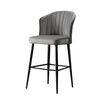 Set de scaune de bar Rubi Grey,