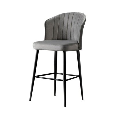 Set de scaune de bar Rubi Grey, 4 buc.