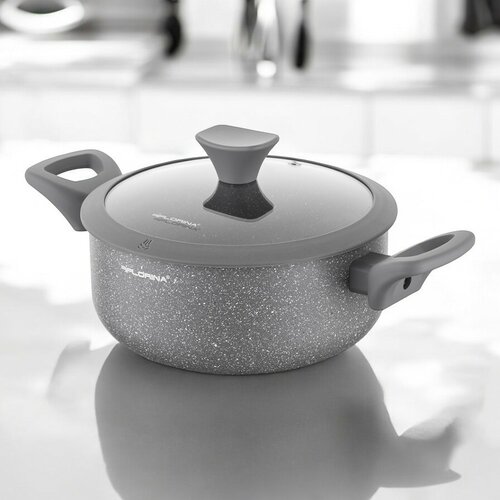 Florina Aluminijev lonec s pokrovom MateuszGessler, 20 cm, 2,3 l
