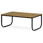 Eleganter Konferenztisch mit U-Fuß, 100 x 60 x 40 cm